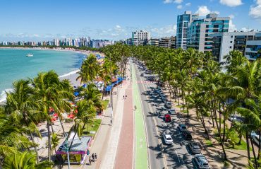 Maceió segue na liderança entre os destinos mais procurados, segundo a Decolar