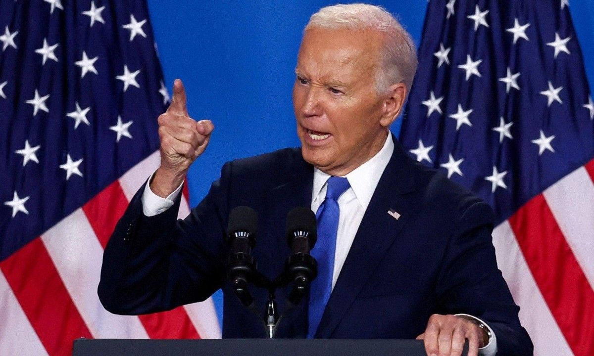 Dólar cai e Bolsa sobe, com efeitos da desistência de Biden em foco