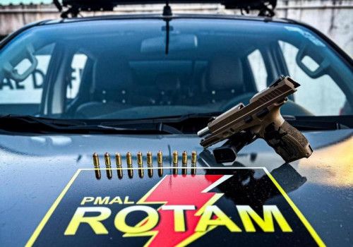 Guarnições do Comando de Missões Especiais da PM-AL apreendem nove armas de fogo nas últimas 48 horas em Maceió