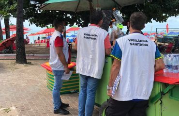 Vigilância Sanitária amplia fiscalização da venda de alimentos durante o verão