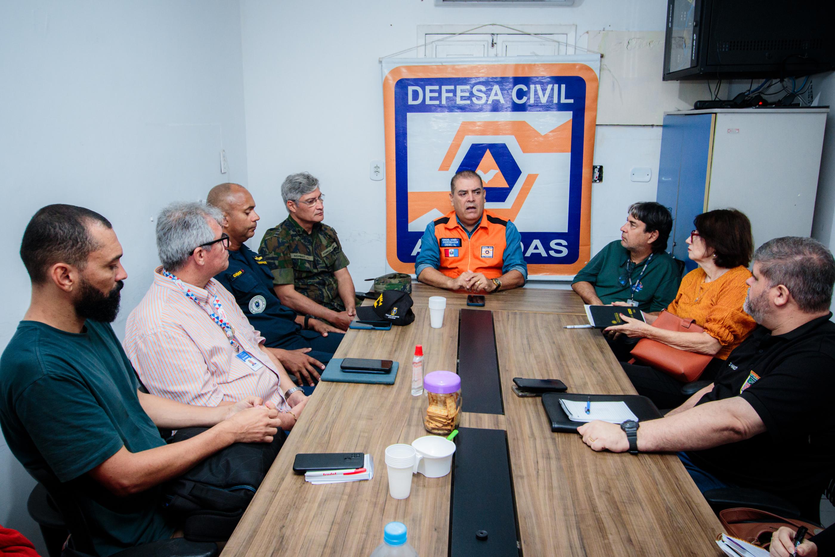 Defesa Civil registra 377 pessoas afetadas pelas chuvas em Alagoas