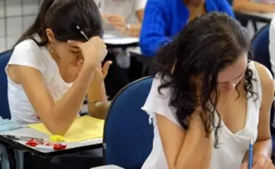 PF atua na segurança do segundo dia de provas do Enem 2024
