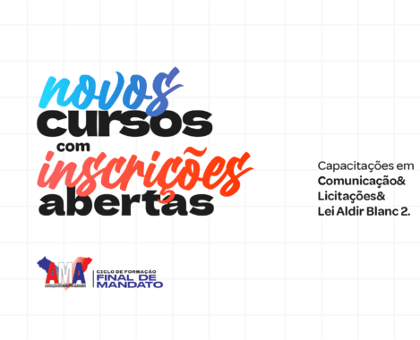 AMA abre inscrições para novos cursos e convoca participantes para ação social 