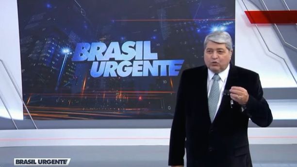 Datena deixa comando do ‘Brasil Urgente’ após 20 anos 