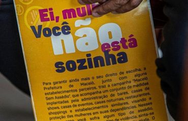 Prefeitura de Maceió lança campanha para combater o assédio às mulheres nos meios de transporte