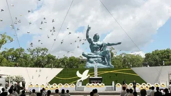 Nagasaki lembra os 80 anos do ataque atômico contra a cidade
