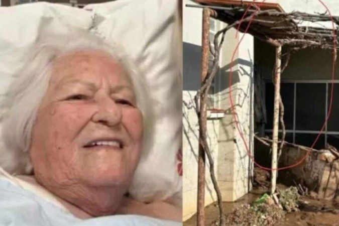 Idosa de 99 anos sobrevive após ficar horas só com a cabeça fora d'água no RS