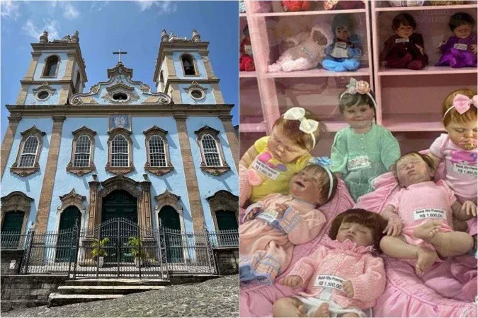 Uma das igrejas mais tradicionais da Bahia critica batismo de bebês reborns