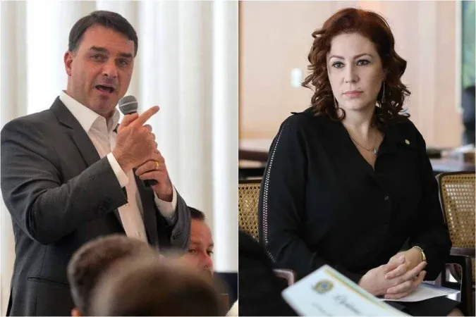 Flávio Bolsonaro diz que Zambelli cometeu crime, mas critica condenação
