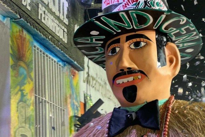 Homem da Meia-Noite ganha as ruas de Olinda com homenagem aos povos originários