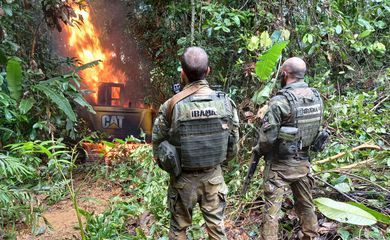 Alertas de garimpo caíram 96% em Terra Indígena Yanomami