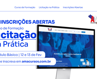 Primeiro módulo do curso Licitação na Prática começa nesta quarta