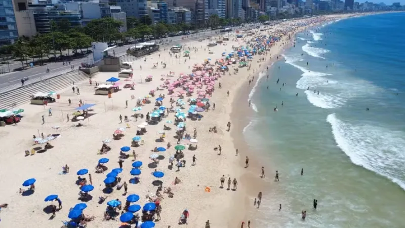 Oito estados continuam em alerta de perigo para temperaturas cinco graus acima da média