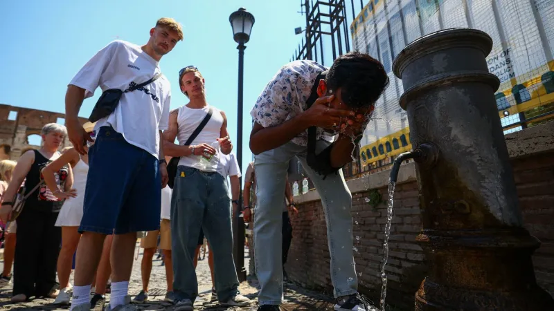 França: 40 pessoas morrem afogadas em meio a onda de calor