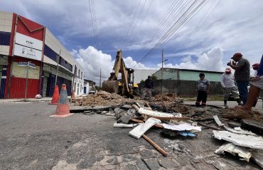 Prefeitura trabalha na recuperação do sistema de drenagem em toda Maceió