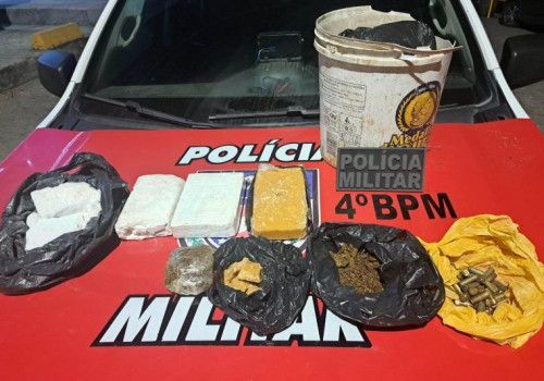 Em Maceió e Batalha, Polícia Militar apreende drogas, armas e munições