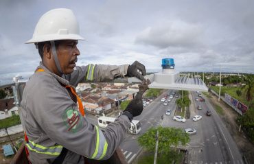 Novo furto de cabeamentos no viaduto da antiga PRF gera prejuízo de cerca de R$ 500 mil