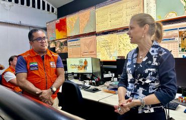 Defesa Civil de Maceió acompanha membros da ONU em visita a bairros que afundam