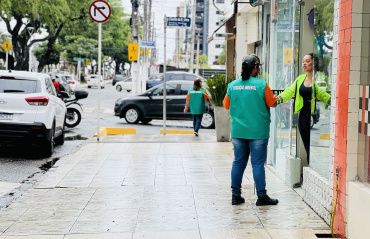 Desenvolvimento Sustentável leva educação ambiental à Avenida Amélia Rosa, na Jatiúca
