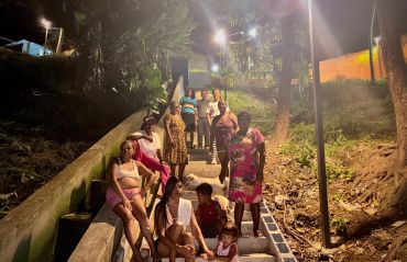 LED chega à comunidade do Biu pelo Brota na Grota