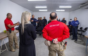 Guardas Municipais recebem treinamento operacional