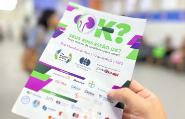 Saúde promove ações educativas no Dia Mundial do Rim