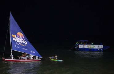 Luau Massayó: Alurb recolhe mais de uma tonelada de recicláveis no evento