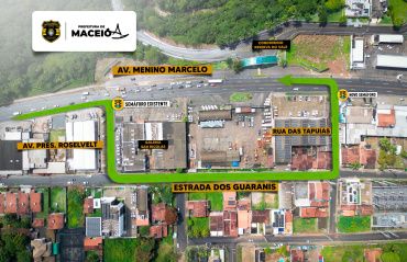 Novo contorno de quadra deve melhorar o tráfego na região do Residencial San Nicolas