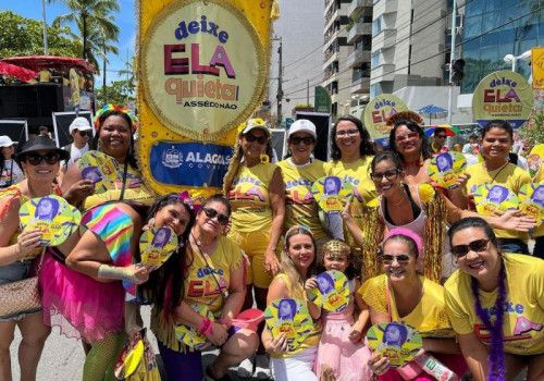 Deixe Ela Quieta: Governo de Alagoas promove campanha contra assédio e importunação sexual no Carnaval
