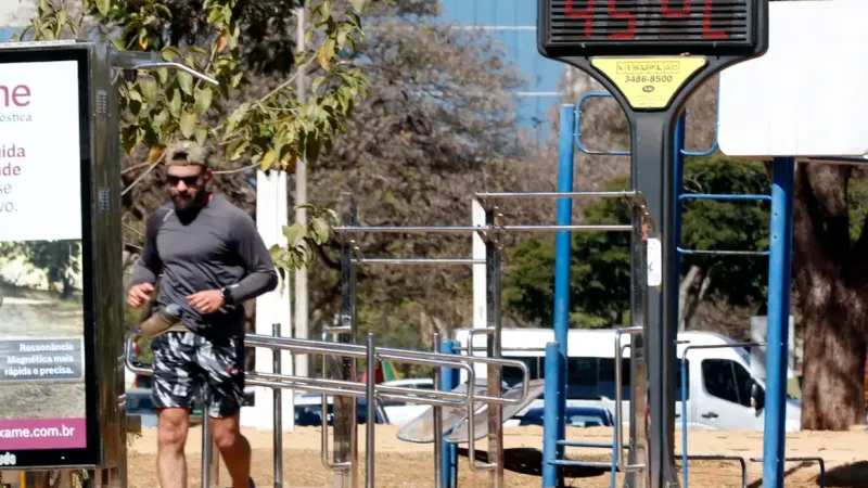 Calor intenso e tempestades devem marcar os próximos dias