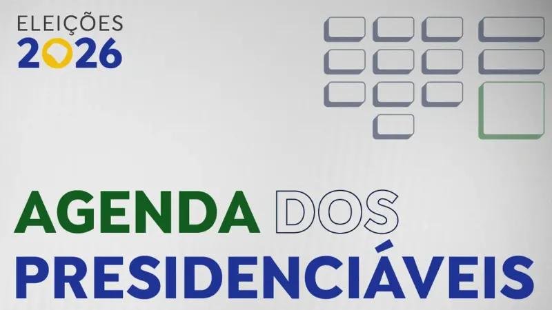 Confira a agenda dos presidenciáveis nesta terça-feira (1º)