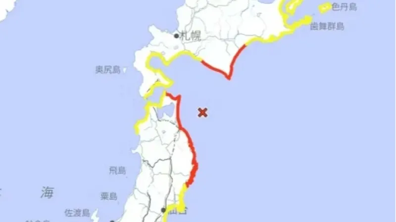 Japão entra em alerta de tsunami após terremoto de magnitude 7,6