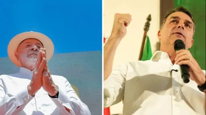 Lula lidera em 10 estados e Flávio Bolsonaro em 9 na disputa presidencial