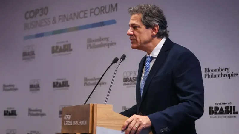 Haddad diz esperar US$ 10 bi para fundo de proteção às florestas