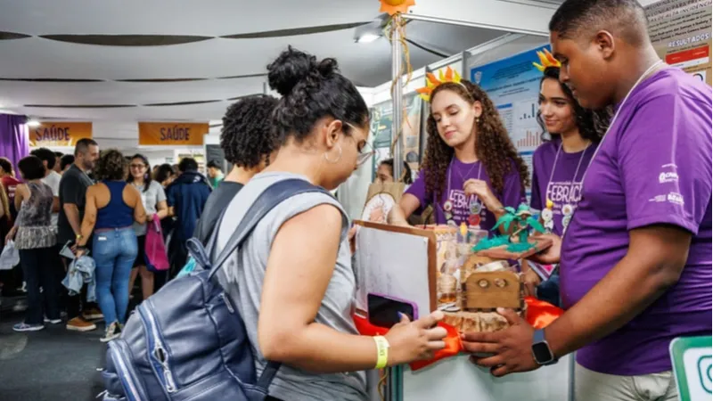 Estudantes de Alagoas apresentam projetos científicos na FEBRACE 2026, maior feira pré-universitária de ciência e engenharia do país