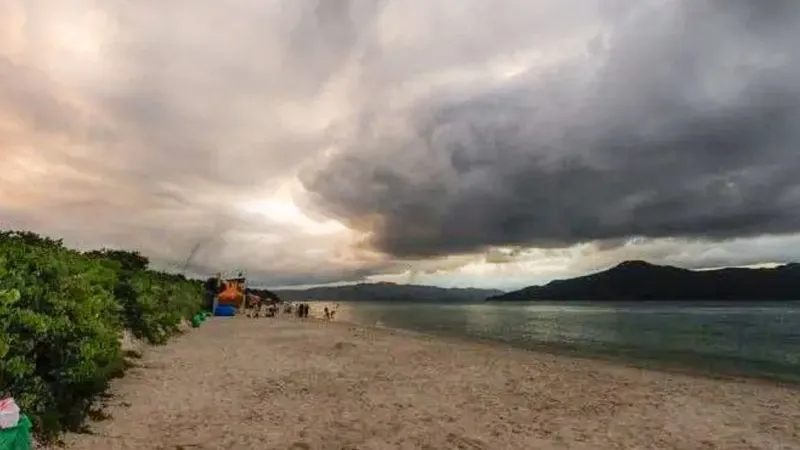 Sul do país tem alerta de perigo para chuva e ventos intensos