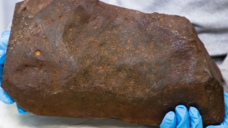 Homem guarda rocha pensando ser ouro e descobre que tem meteorito muito mais valioso