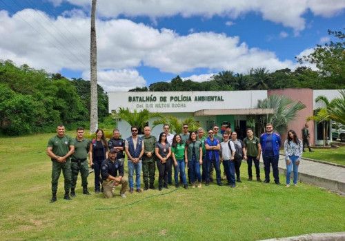 Secretaria do Meio Ambiente participa de fiscalização em área das lagoas Mundaú e Manguaba