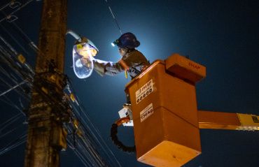 Maceió realizou mais de 3.700 manutenções da iluminação pública em janeiro