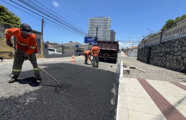 Operação Tapa-Buraco contemplou 96% dos bairros de Maceió em outubro