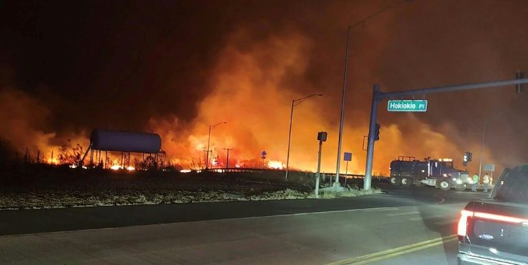 Incêndios florestais deixam ao menos 55 mortos no Havaí