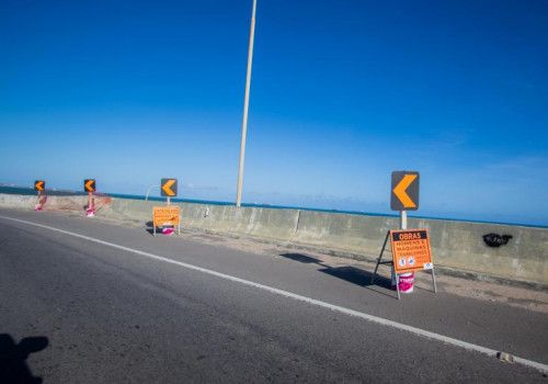 Muro de contenção da Ponte Divaldo Suruagy recebe reparos a partir desta segunda-feira