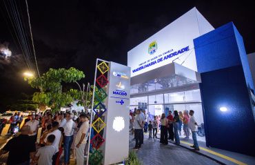 Moradores do Riacho Doce recebem USF Maria Vanderli de Andrade totalmente reformada