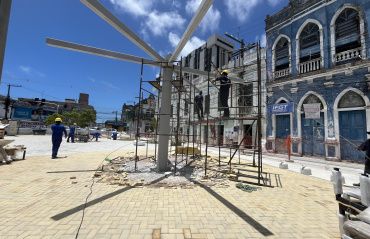 Prefeitura de Maceió inicia projeto de revitalização da Praça Montepio dos Artistas