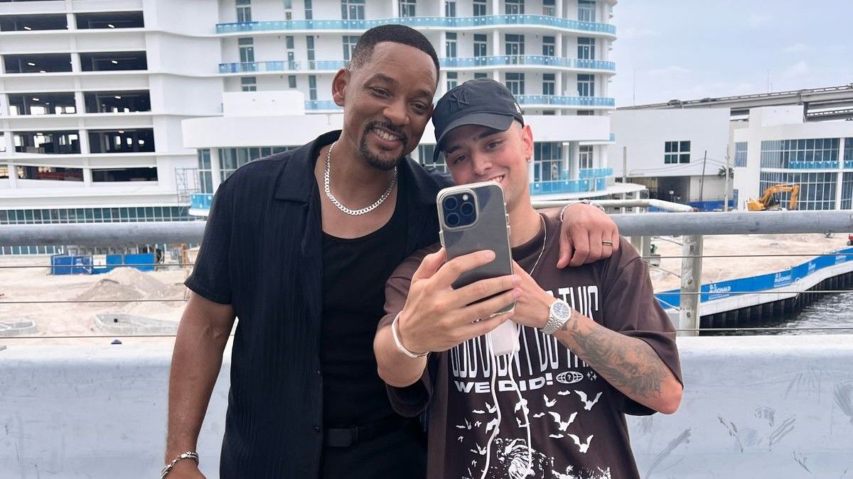 Influenciador Brasileiro, Coringa encontra com Will Smith em Miami