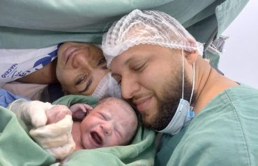 Hospital da Cidade celebra chegada de bebê nas primeiras horas de 2025