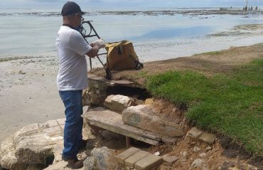 Saúde realiza ação preventiva de combate a roedores na orla marítima de Maceió