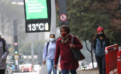 Inmet prevê frio em todo o país a partir de domingo
