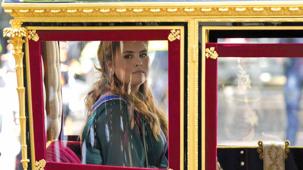 Catharina, princesa da Holanda, está confinada