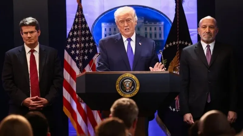 Prazo para Irã abrir Estreito de Ormuz é terça-feira à noite, diz Trump ao WSJ